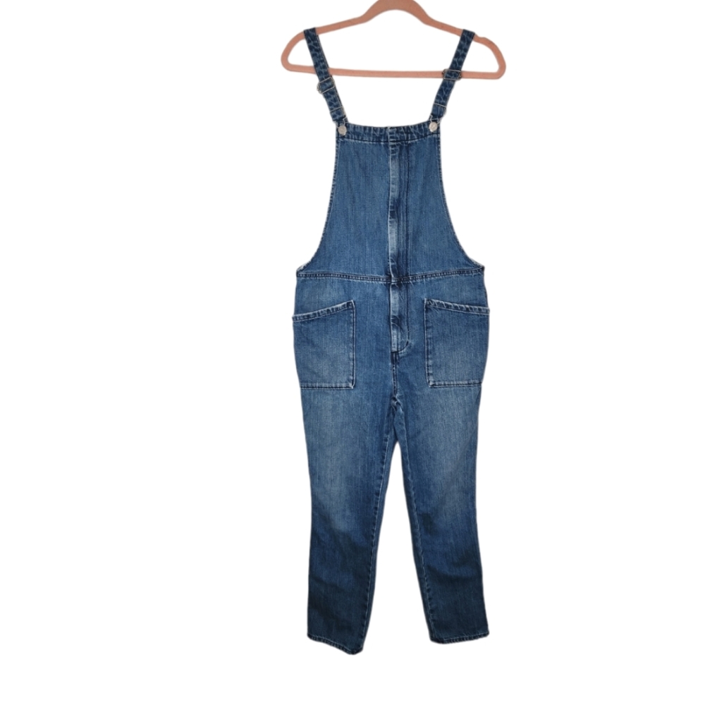 Madewell Blue Denim Women Jeans Overalls